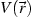 V(→r)